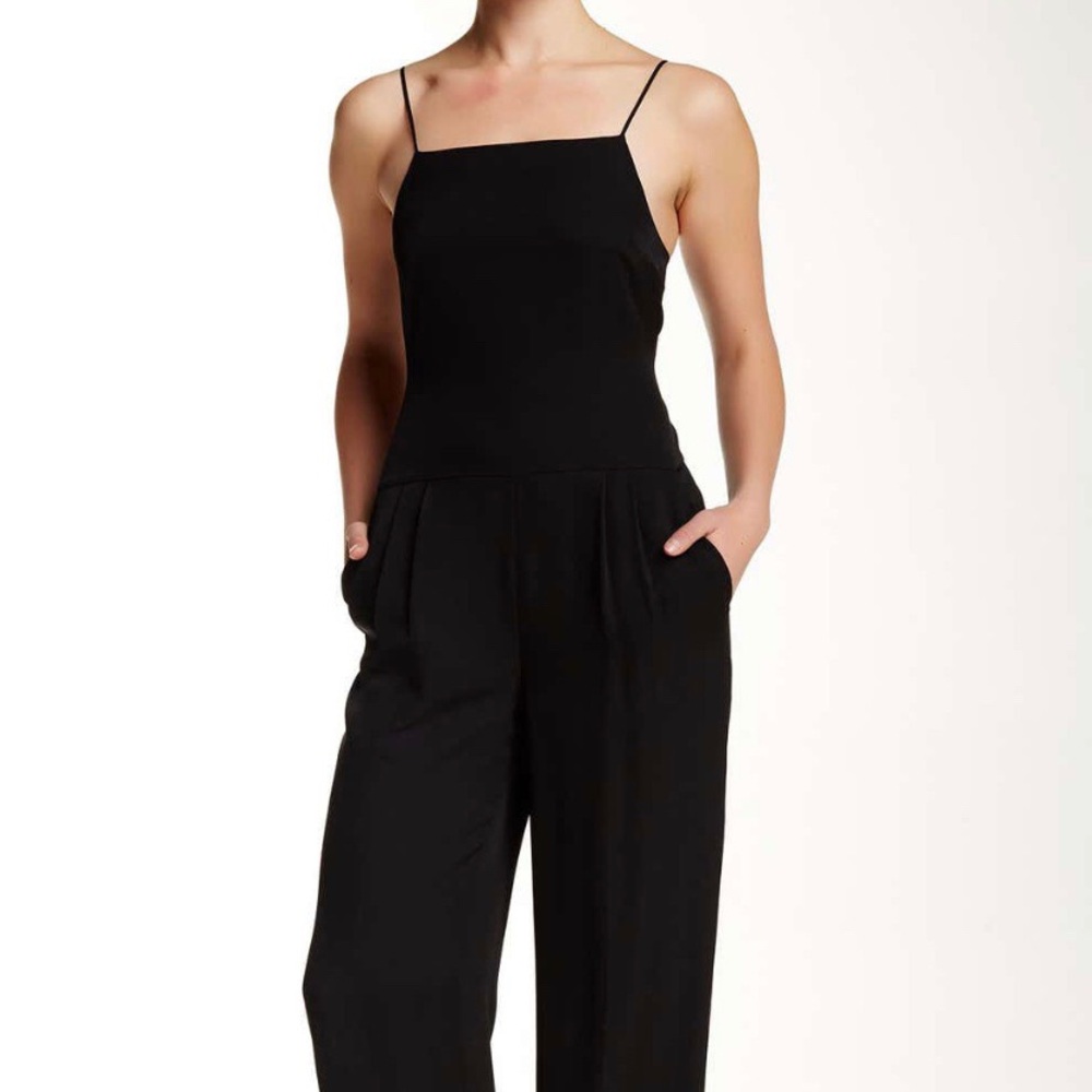 Theory Vintan Modern silk jumpsuit